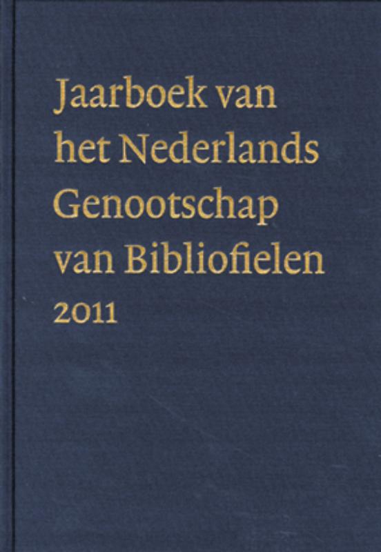 Omslag van Nederlands Genootschap van Bibliofielen