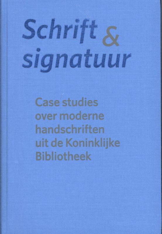 Omslag van Schrift en signatuur