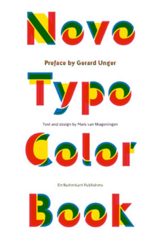 Omslag van Novo typo color book