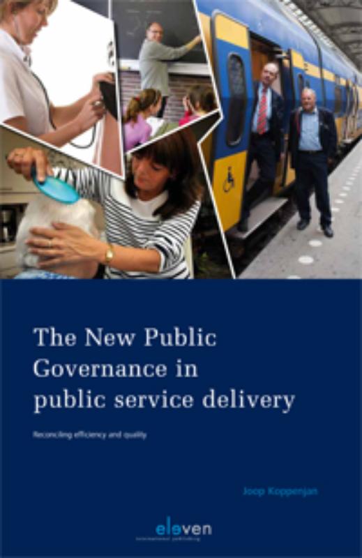 Omslag van The new public governance in public service delivery / het verknipte bestuurd