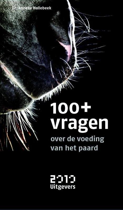 Omslag van 100+ vragen over de voeding van het paard