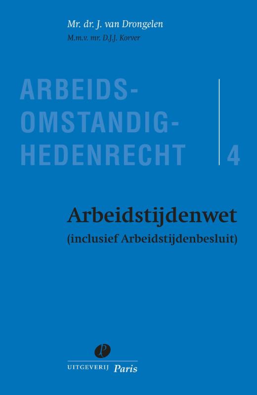 Omslag van Arbeidstijdenwet