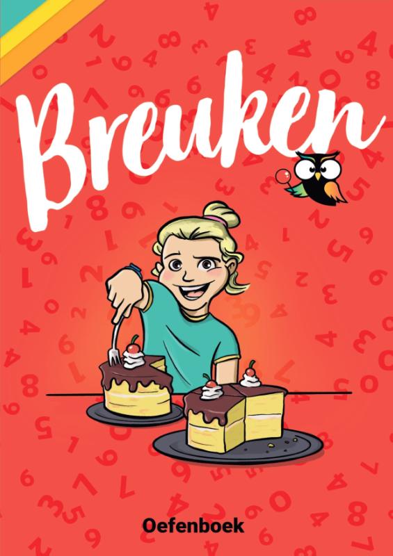 Omslag van Breuken Oefenboek - Groep 6, 7 en 8