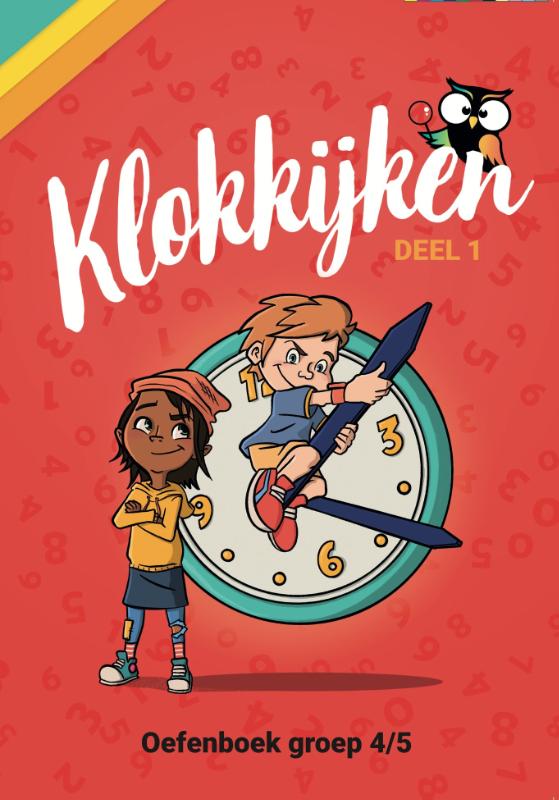 Omslag van Oefenboek Klokkijken Groep 4/5