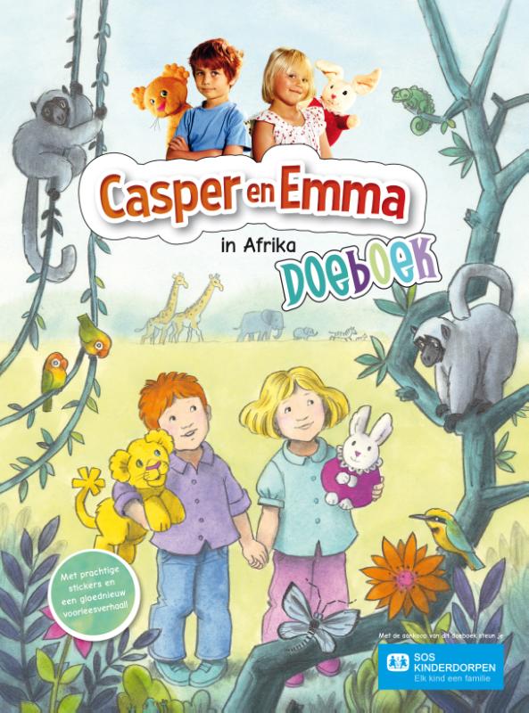 Omslag van Casper en Emma in Afrika