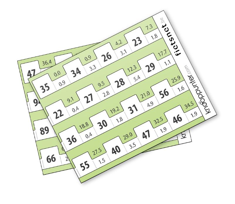 Omslag van Knooppunter - Set blanco routekaartjes