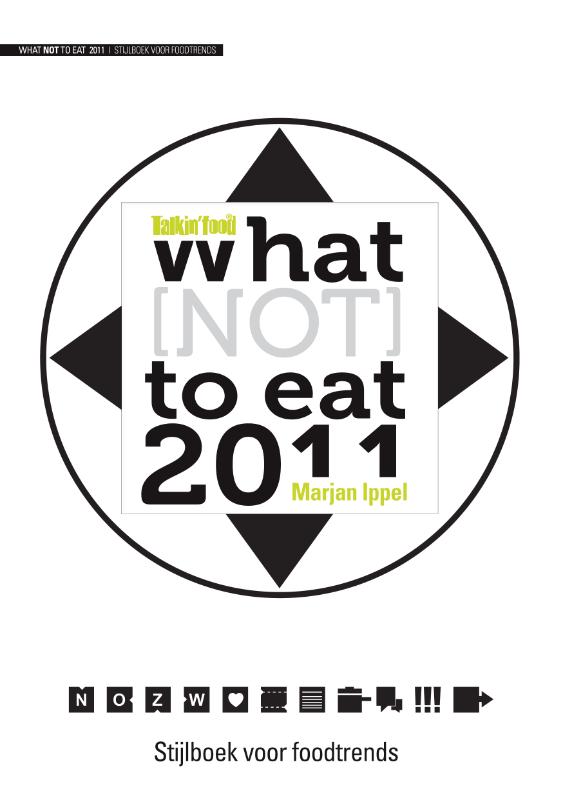 Omslag van What (not) to eat 2011