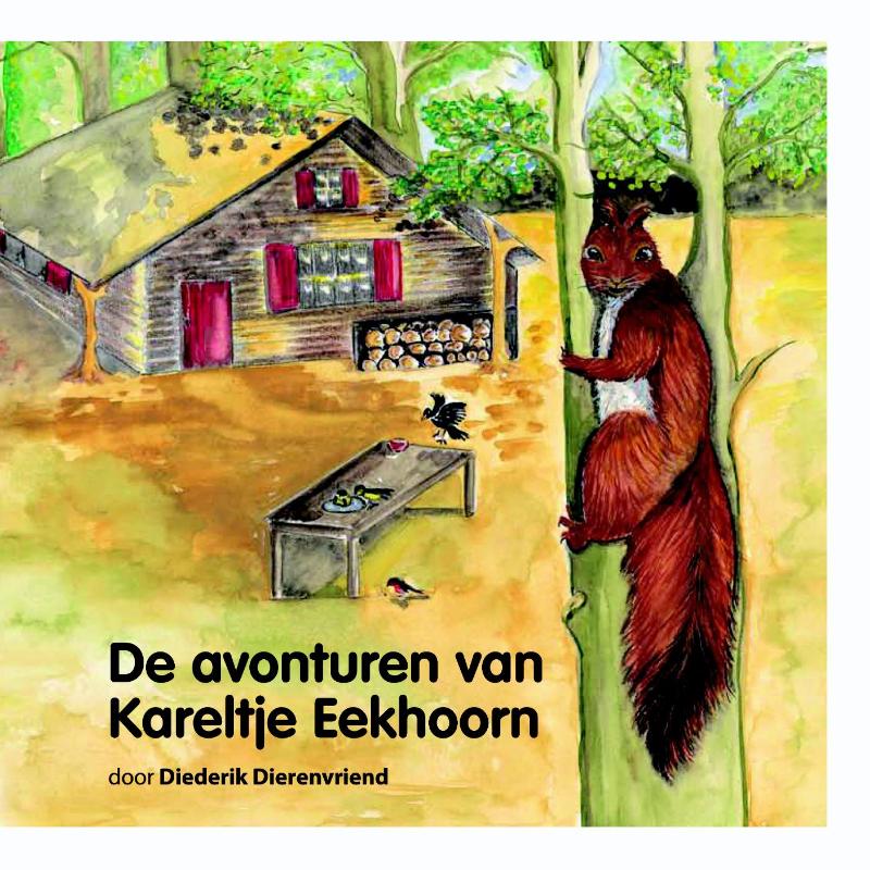 Omslag van De avonturen van Kareltje Eekhoorn