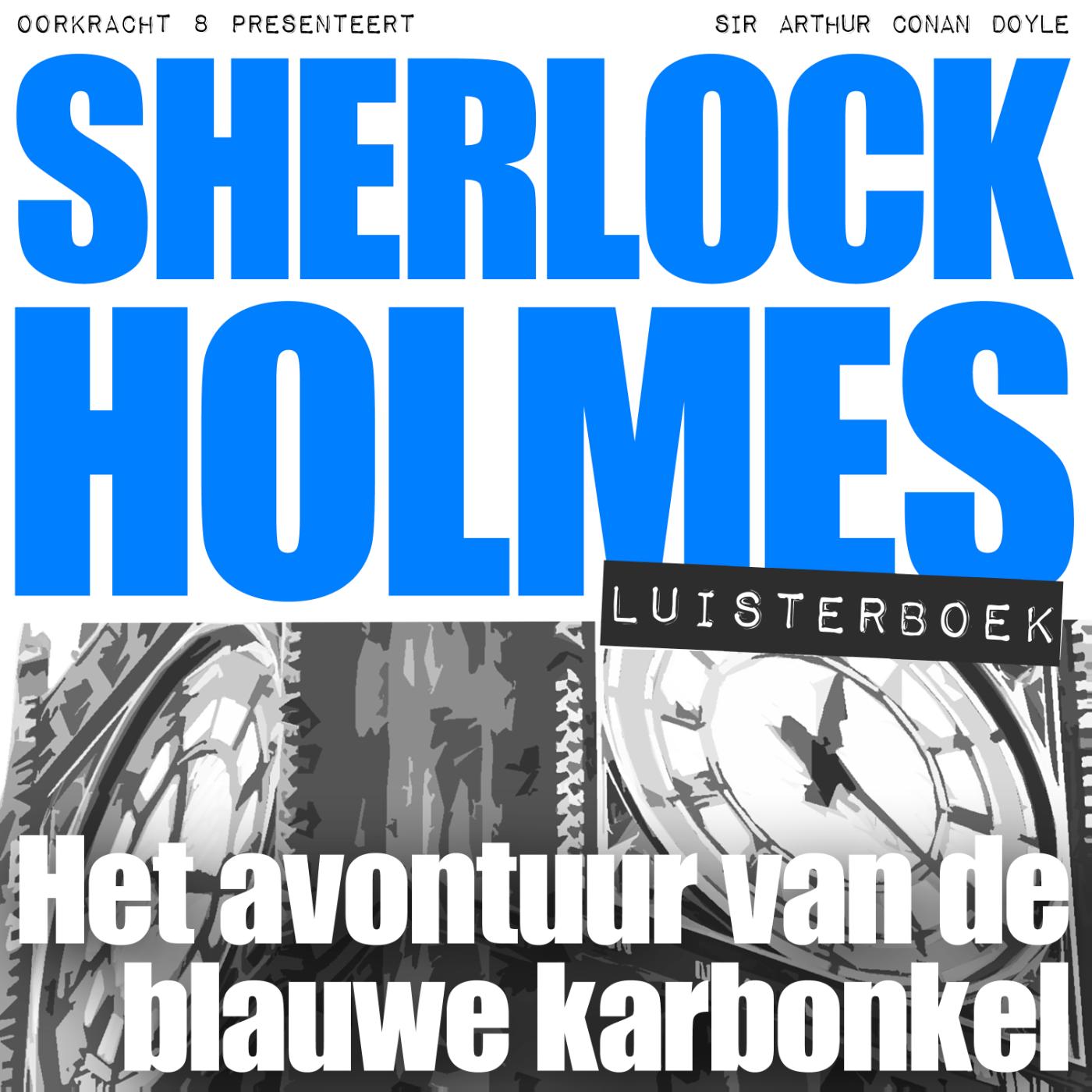Omslag van Het avontuur van de blauwe karbonkel