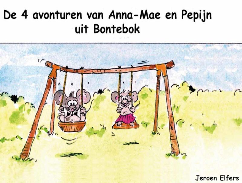 Omslag van De 4 avonturen van Anna-Mae en Pepijn uit Bontebok