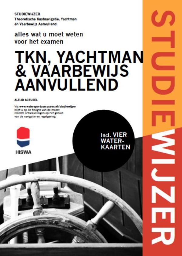 Omslag van Studiewijzer theoretische kustnavigatie, Yachtman en vaarbewijs aanvullend