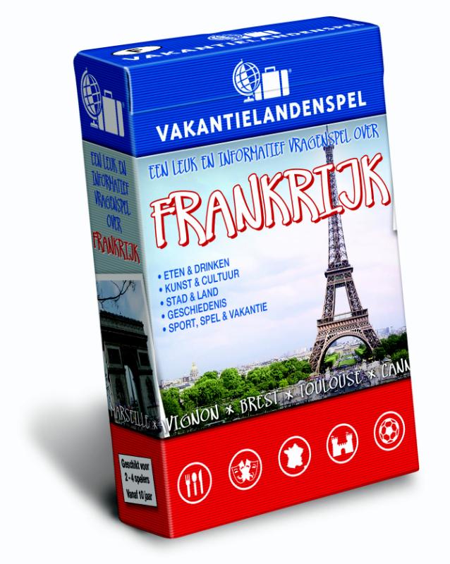 Omslag van Vakantielandenspel Frankrijk