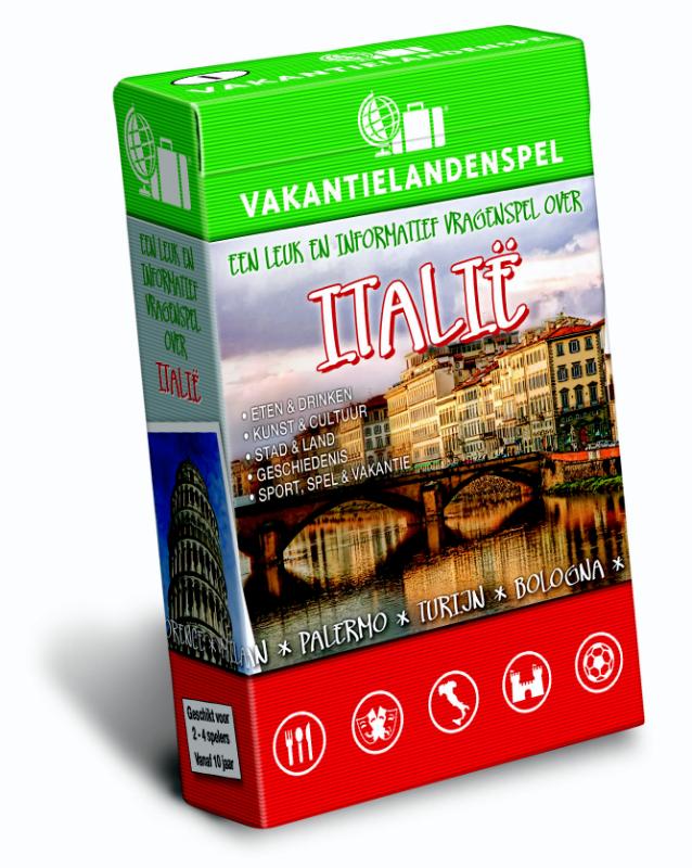 Omslag van Vakantielandenspel Italie