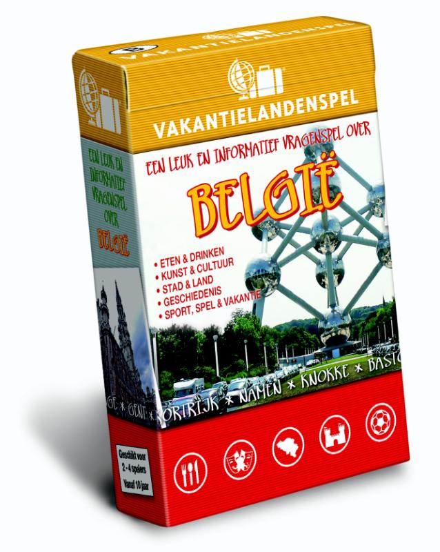 Omslag van Vakantielandenspel Belgie