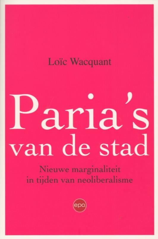 Omslag van Paria's van de stad