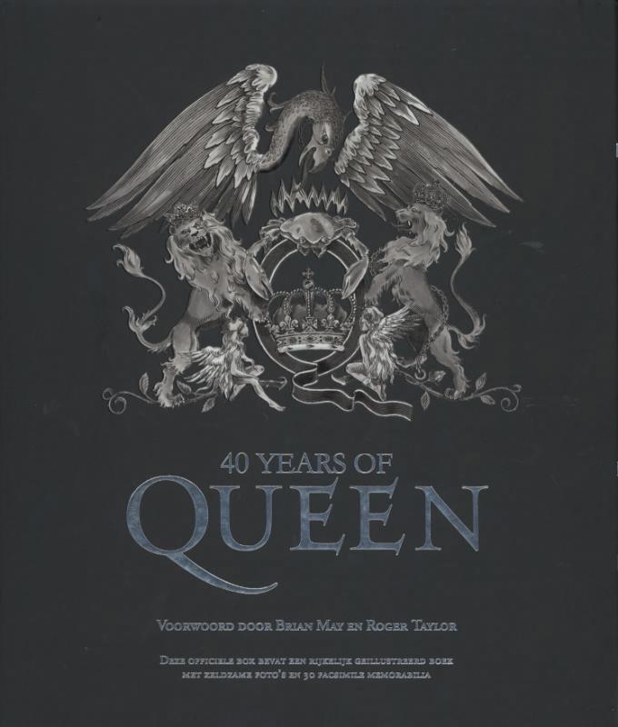 Omslag van 40 years of Queen