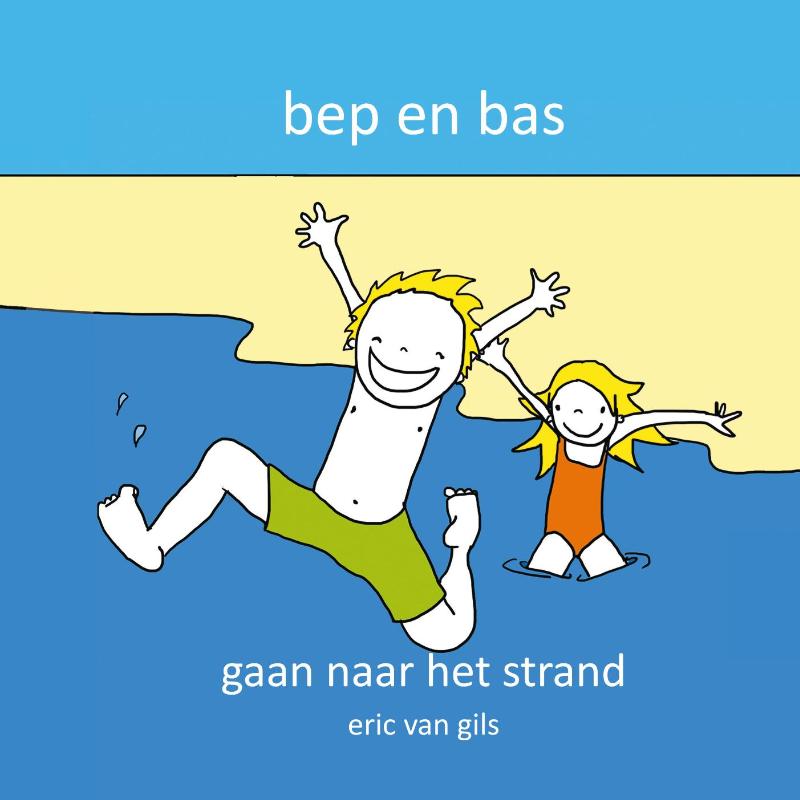 Omslag van Bep en Bas gaan naar het strand