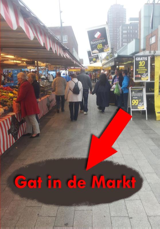 Omslag van Gat in de markt