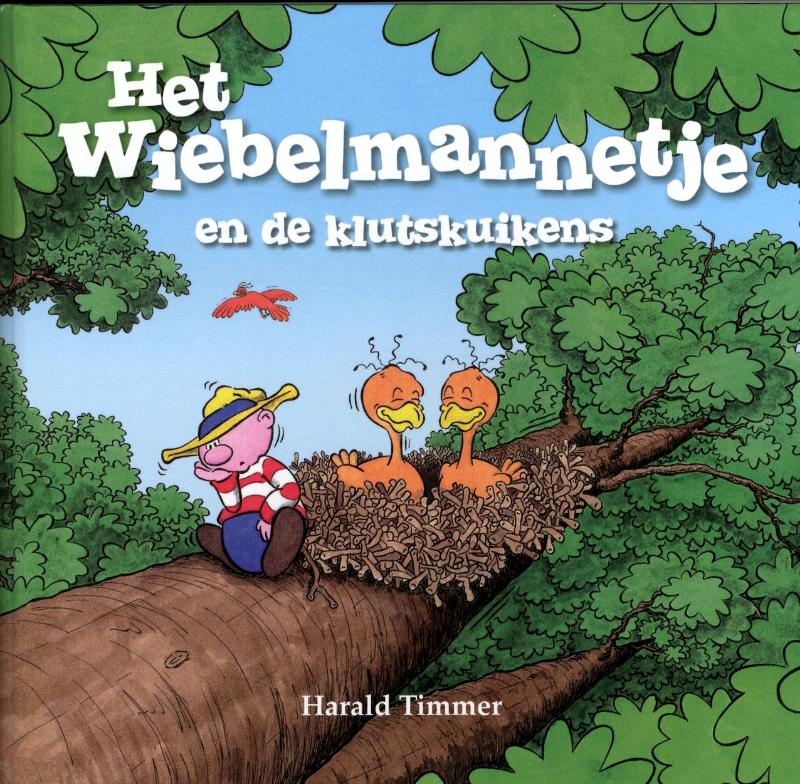 Omslag van Het wiebelmannetje en de klutskuikens