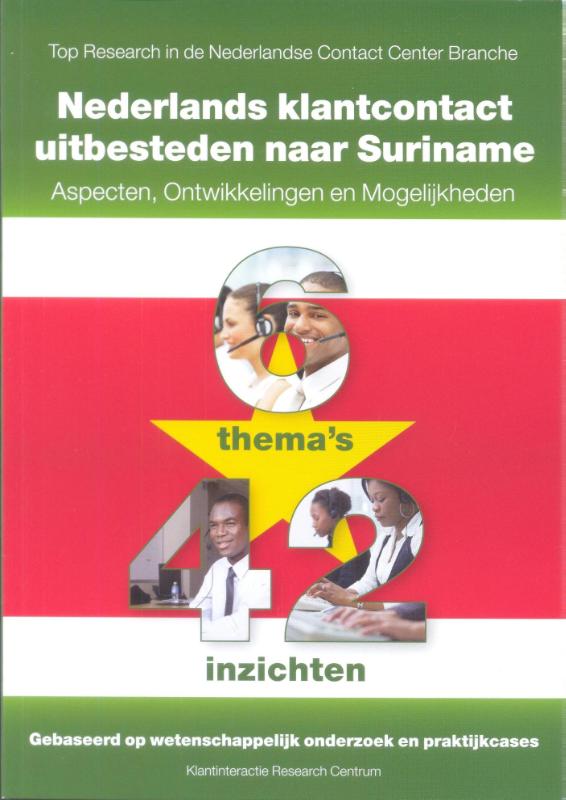 Omslag van Nederlands klantcontact uitbesteden naar Suriname