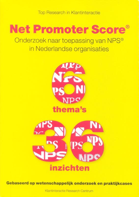 Omslag van Net promoter score