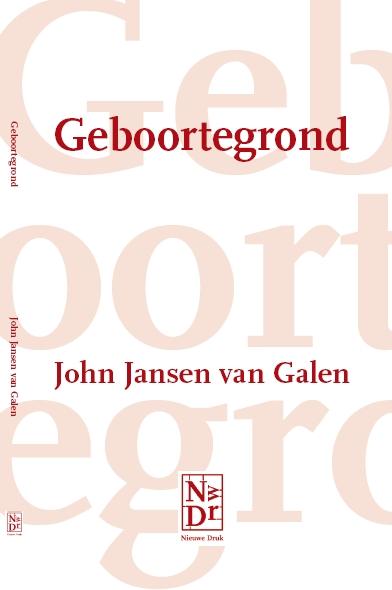 Omslag van Geboortegrond