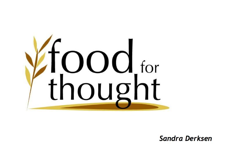 Omslag van Food for thought