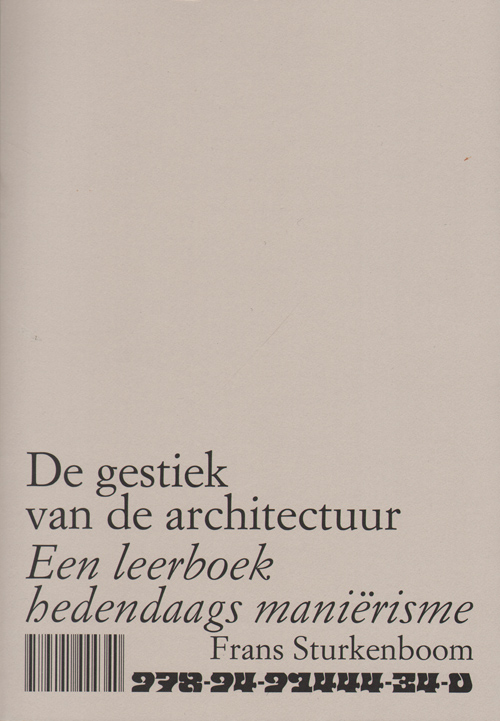 Omslag van De gestiek van de architectuur