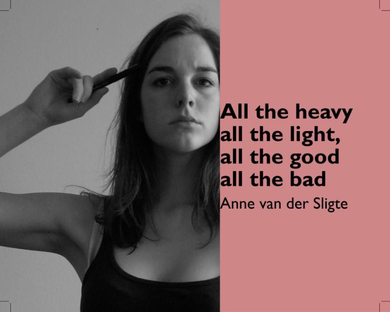 Omslag van All the heavy all the light, all the good all the bad