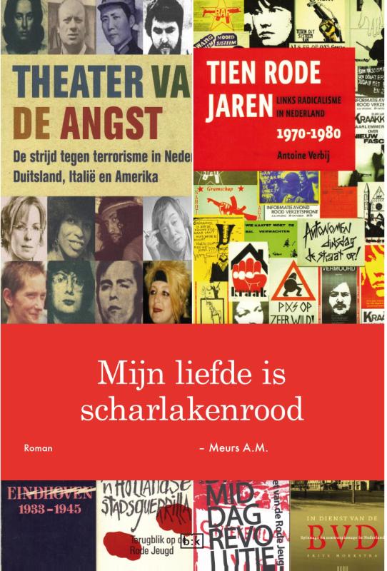 Omslag van Mijn liefde is scharlakenrood