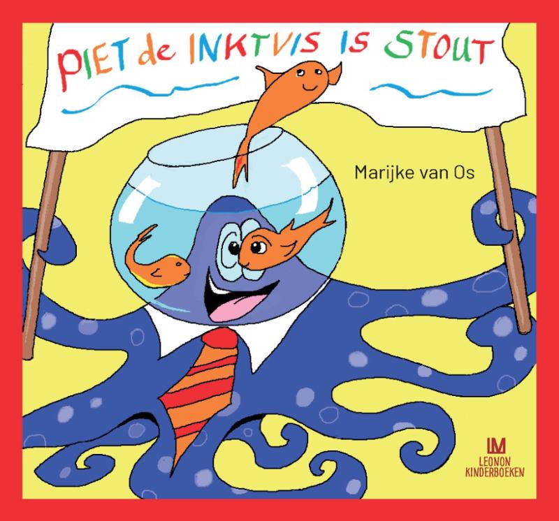 Omslag van Piet de Inktvis is stout