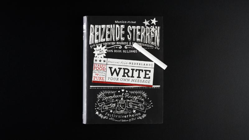 Omslag van reizende sterren