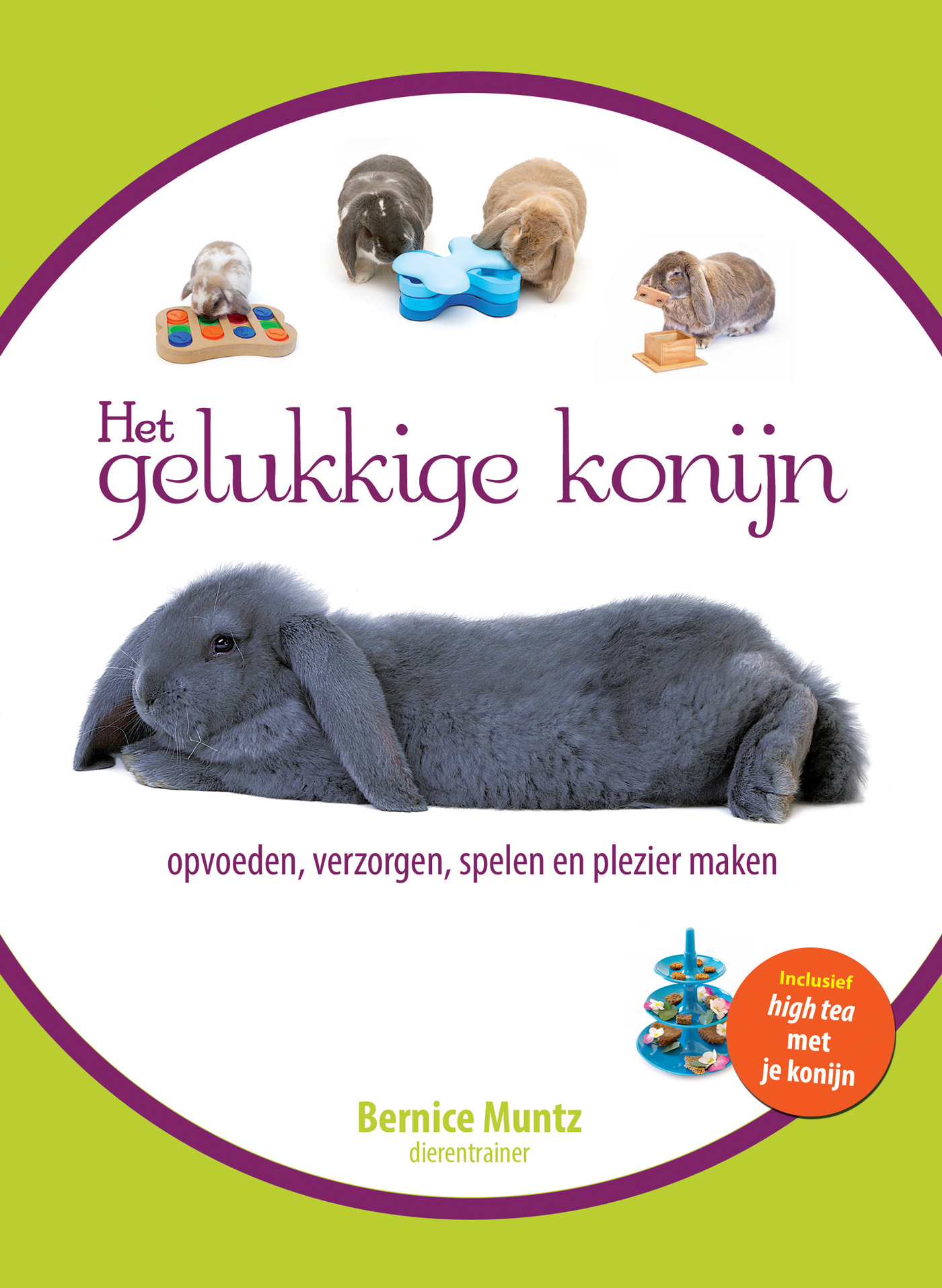 Omslag van Het gelukkige konijn