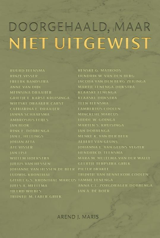 Omslag van Doorgehaald, maar niet uitgewist