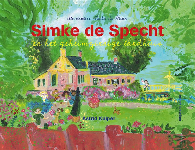 Omslag van Simke de specht en het geheimzinnige landhuis