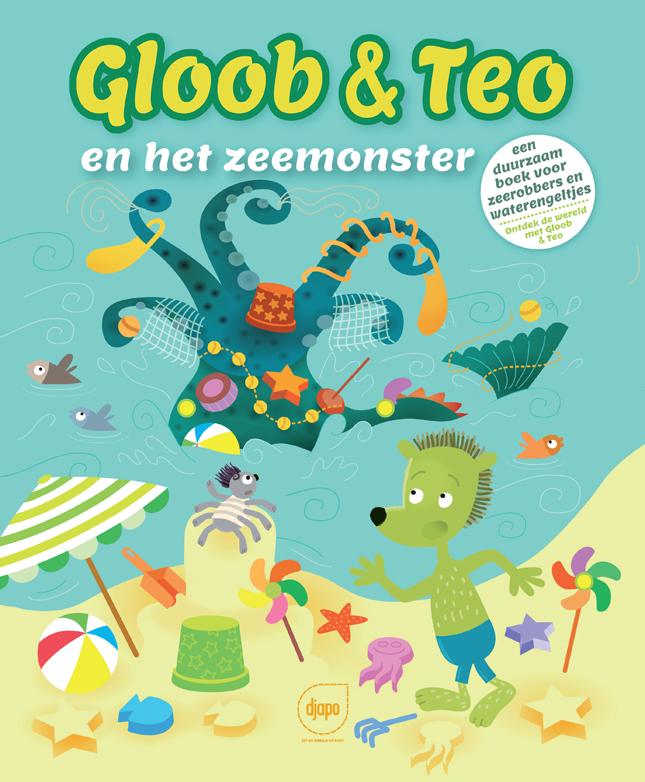 Omslag van Gloob en Teo en het zeemonster