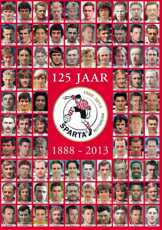 Omslag van 125 jaar Sparta