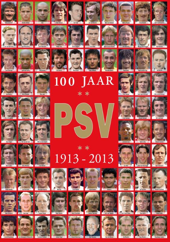 Omslag van 100 jaar PSV