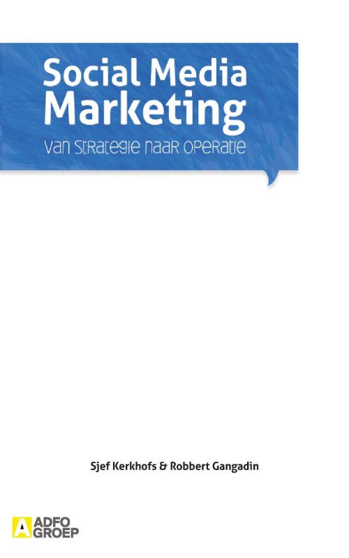 Omslag van Social media marketing