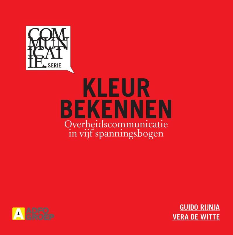 Omslag van Kleur bekennen