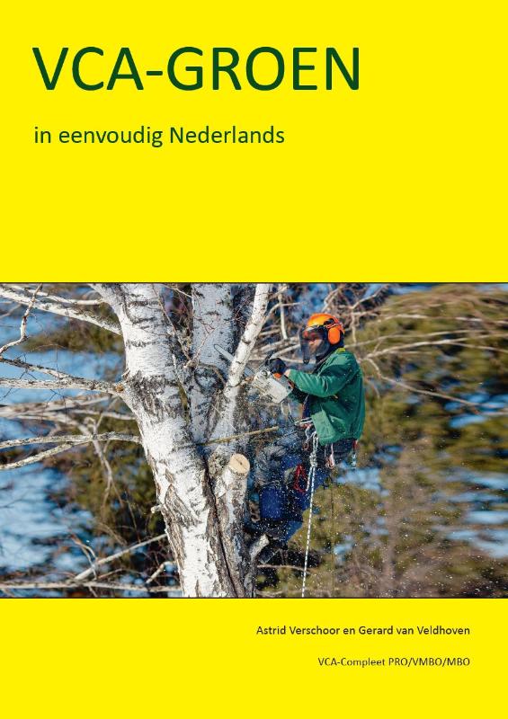 Omslag van VCA- Groen in eenvoudig Nederlands