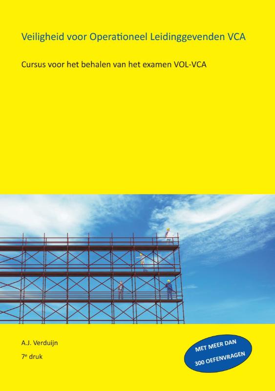 Omslag van Veiligheid voor operationeel leidinggevenden VCA