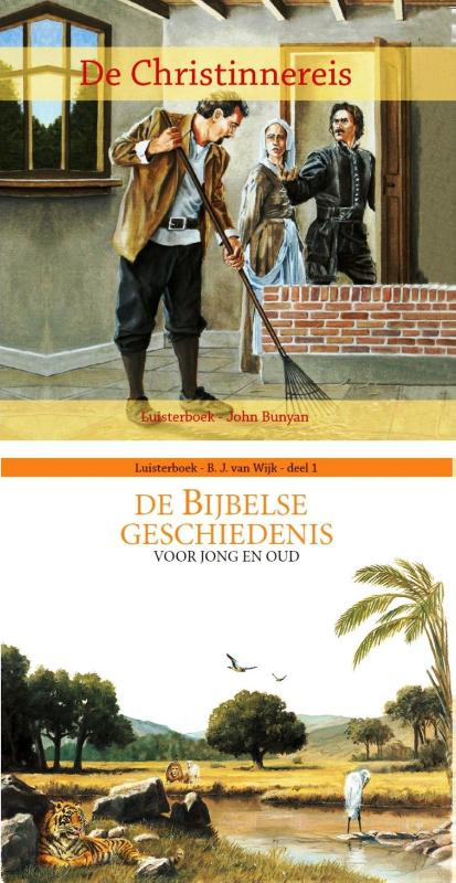 Omslag van PAKKET Christinnereis + Deel 1 Bijbelse Geschiedenis