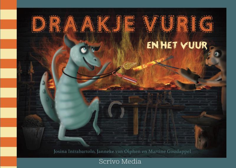 Omslag van Draakje Vurig en het vuur