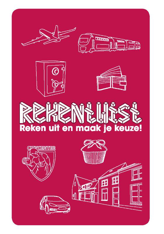 Omslag van Rekentwist, kaartspel rekenen