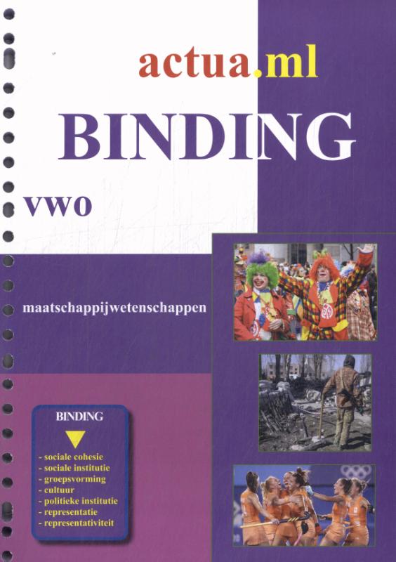 Omslag van Binding vwo