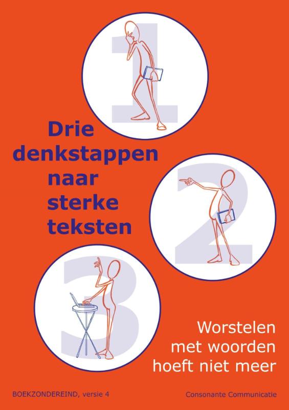 Omslag van Drie denkstappen naar sterke teksten