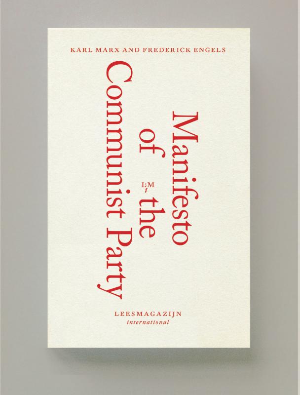 Omslag van The communist manifesto