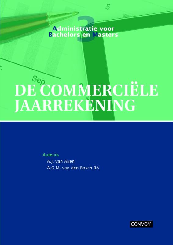 Omslag van Commerciële jaarrekening theorieboek