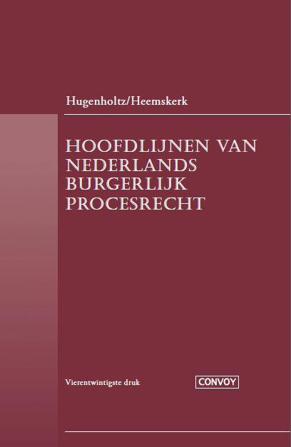 Omslag van Hoofdlijnen van Nederlands Burgerlijk Procesrecht